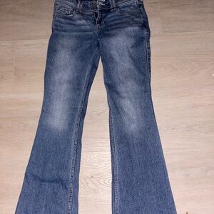 Hollister Dark Blue Flare Jeans